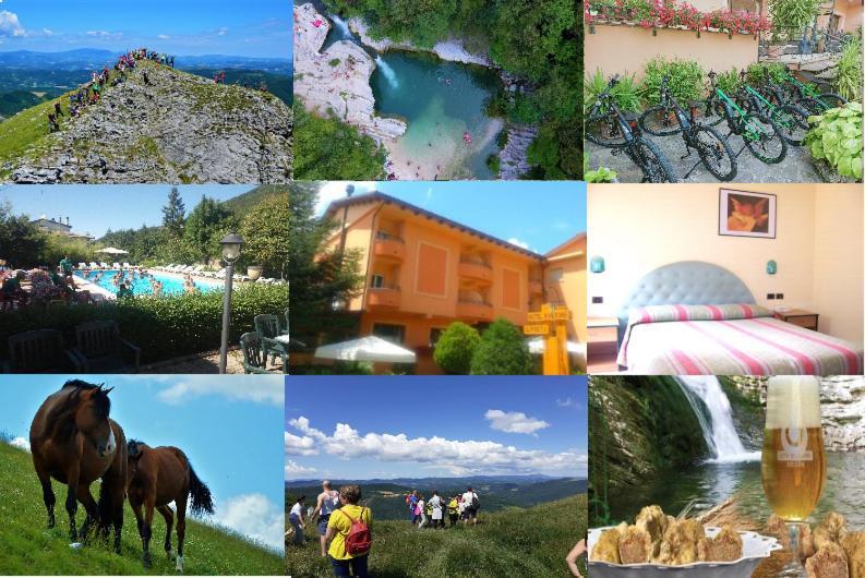 Hotel Ristorante Montenerone Apecchio Dış mekan fotoğraf